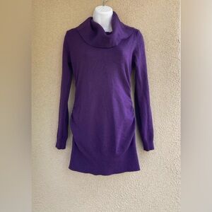 Player gold ruched side stretch mini dress